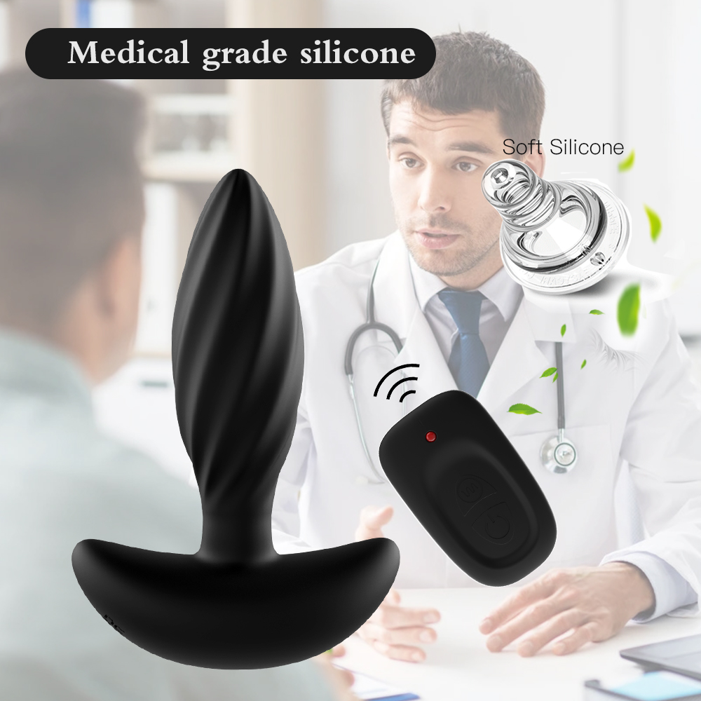 Беспроводной Пульт дистанционного управления Вибрирующей Анальной пробкой
