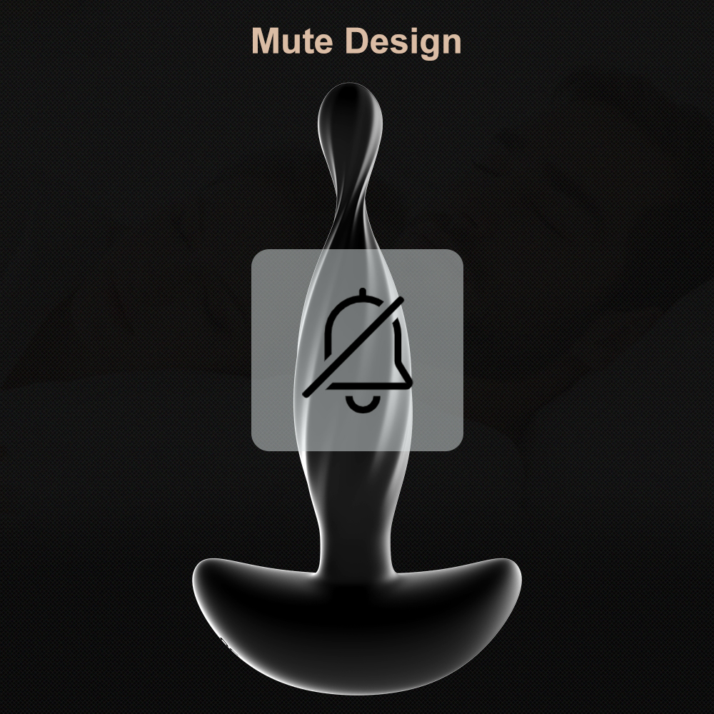 Вибрирующая анальная пробка с дистанционным управлением &ndash; Спиральная конструкция