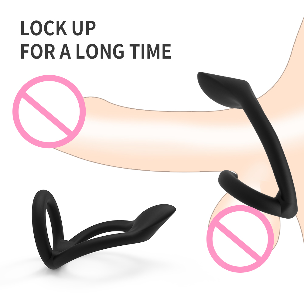 Силиконовое кольцо для члена и любовное кольцо