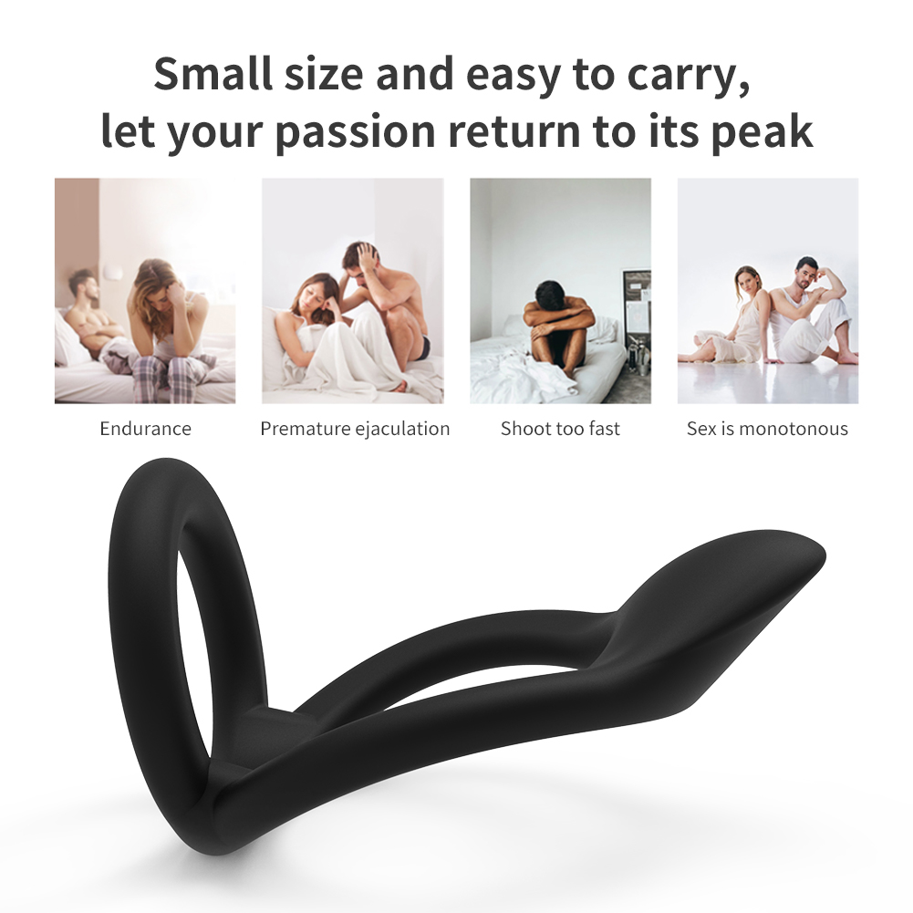 Силиконовое кольцо для члена и любовное кольцо