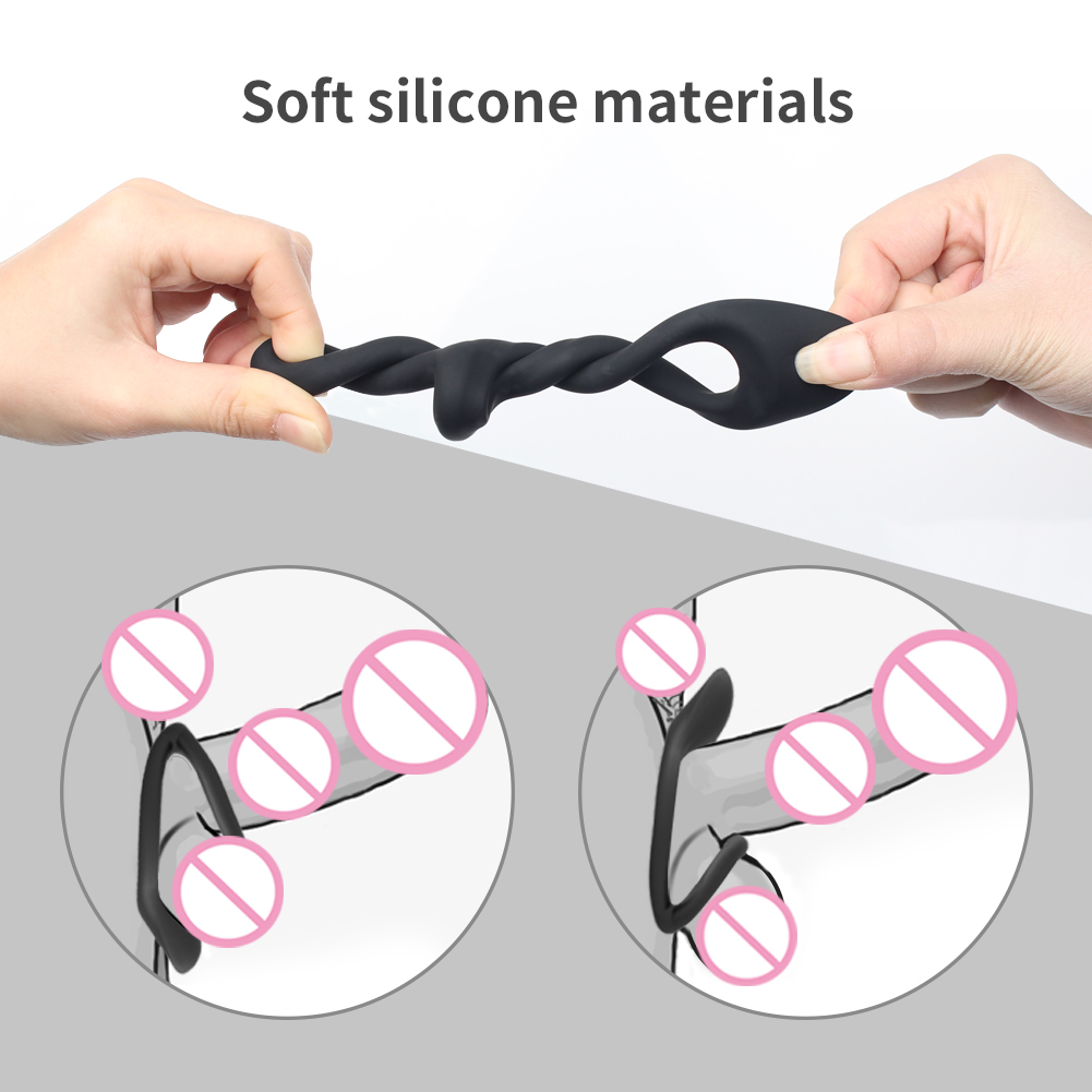 Силиконовое кольцо для члена и любовное кольцо