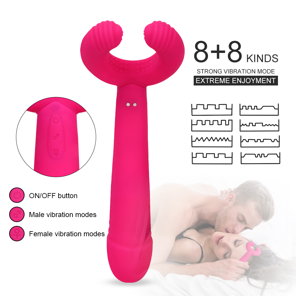 Перезаряжаемый силиконовый Вибромассажер