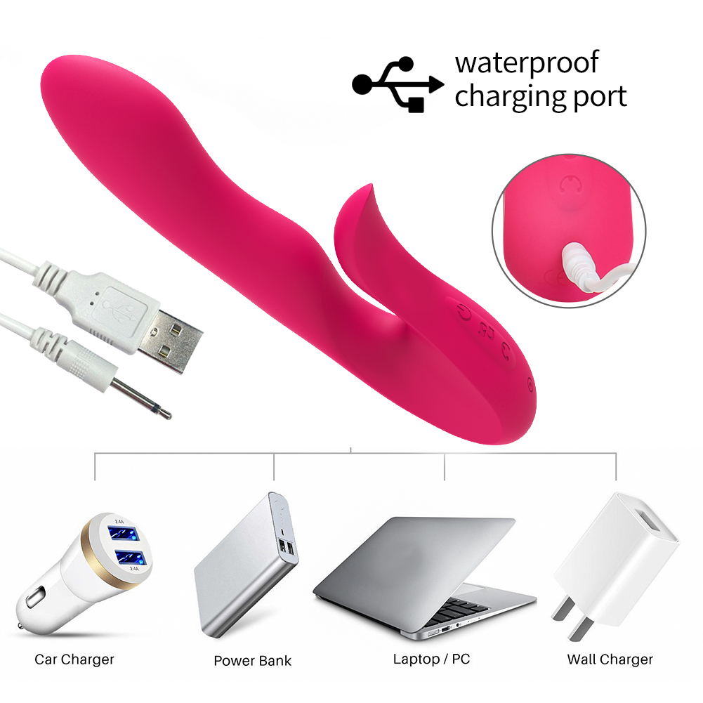 Вибратор с двойной стимуляцией