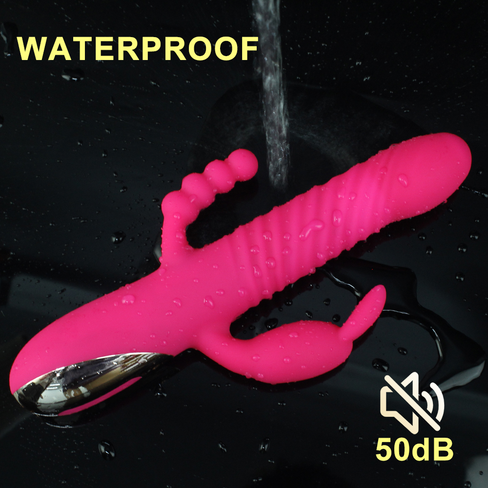 Вибратор для кроликов двойного действия