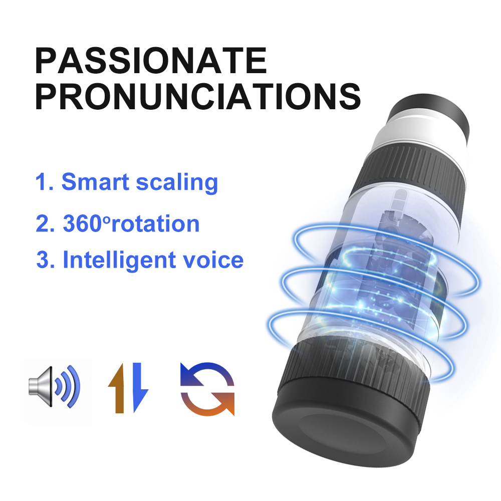 Интерактивный мужской мастурбатор с функциями вращения и вибрации