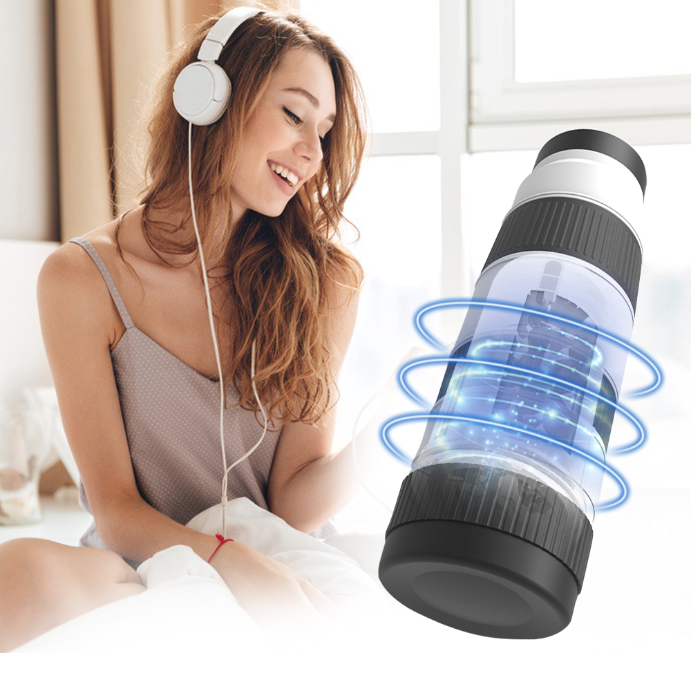 Интерактивный мужской мастурбатор с функциями вращения и вибрации