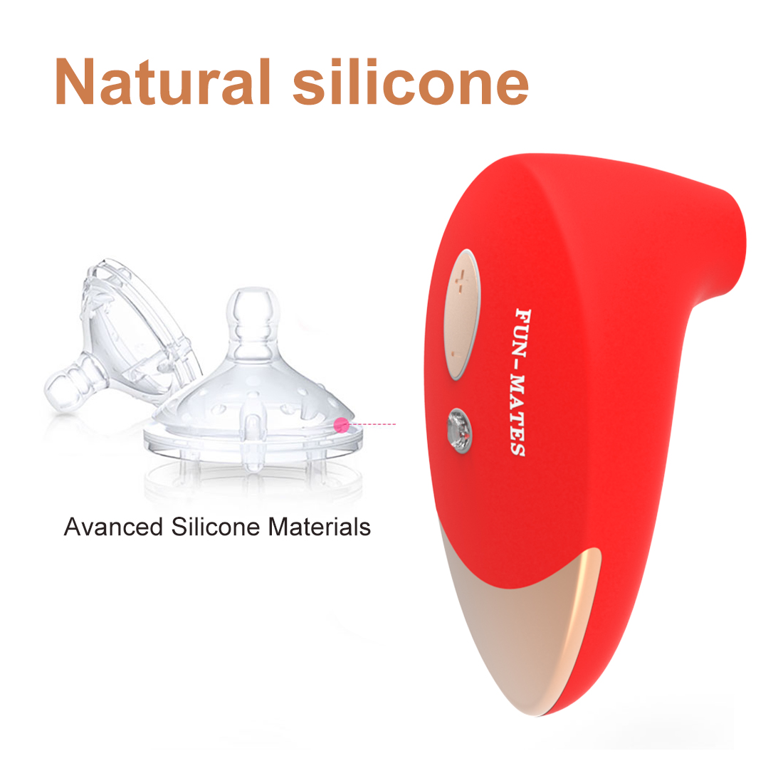 Вибратор для всасывания клитора