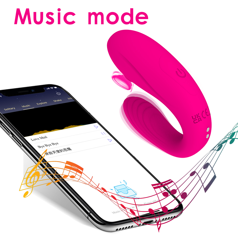 Носимый Вибратор для пары с Сосанием