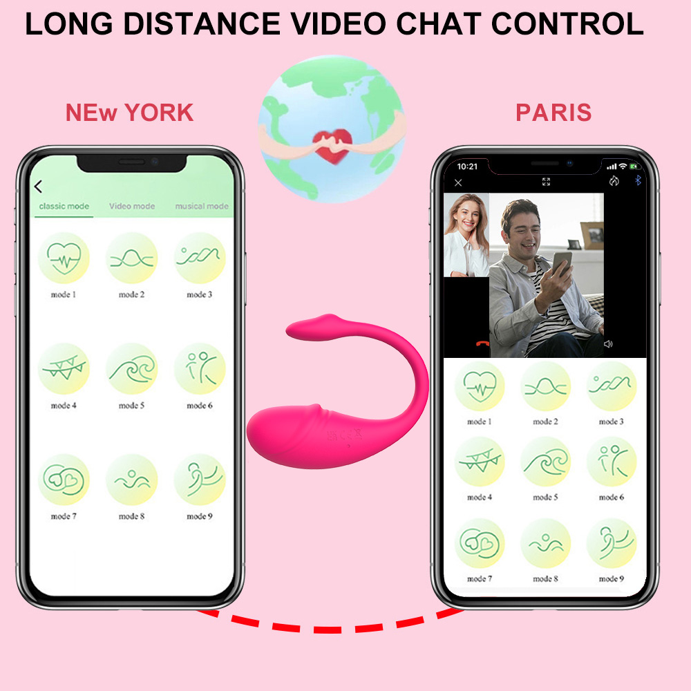 Умное носимое Вибрирующее яйцо