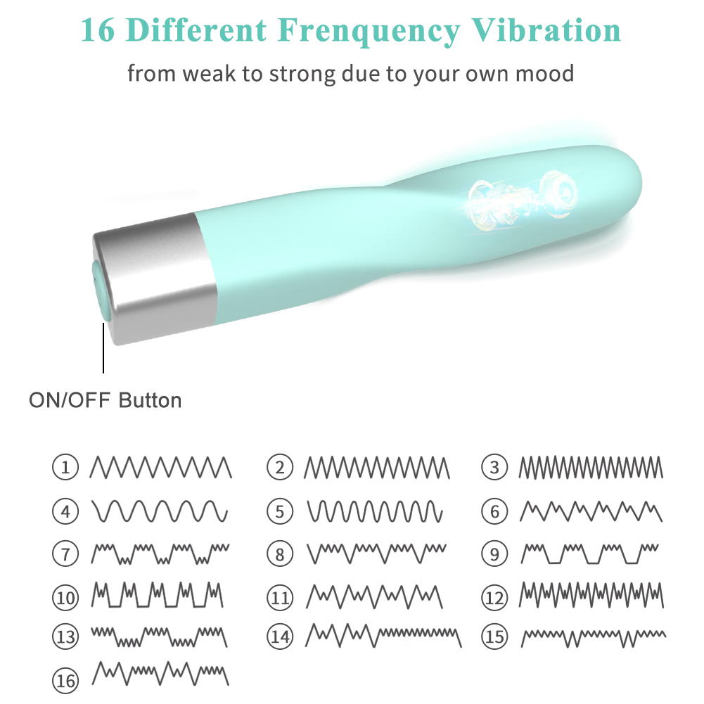Мини-пулевой перезаряжаемый Силиконовый вибратор
