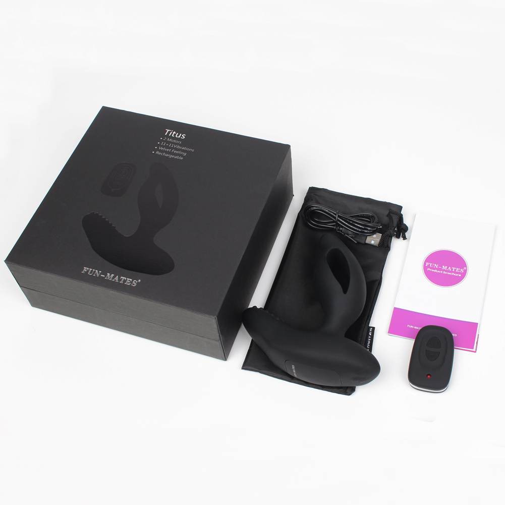 Беспроводной массажер простаты с двойной стимуляцией