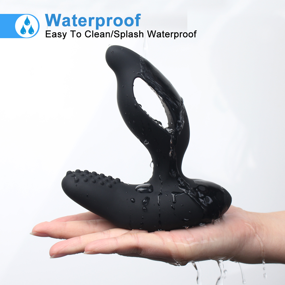 Беспроводной массажер простаты с двойной стимуляцией