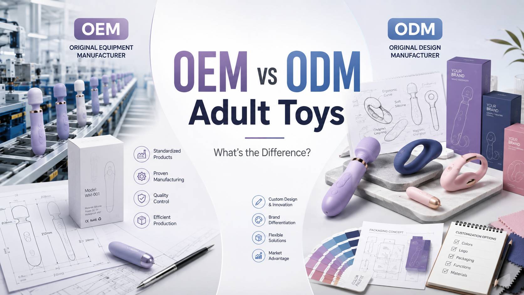 Игрушки для взрослых OEM и ODM: полное руководство